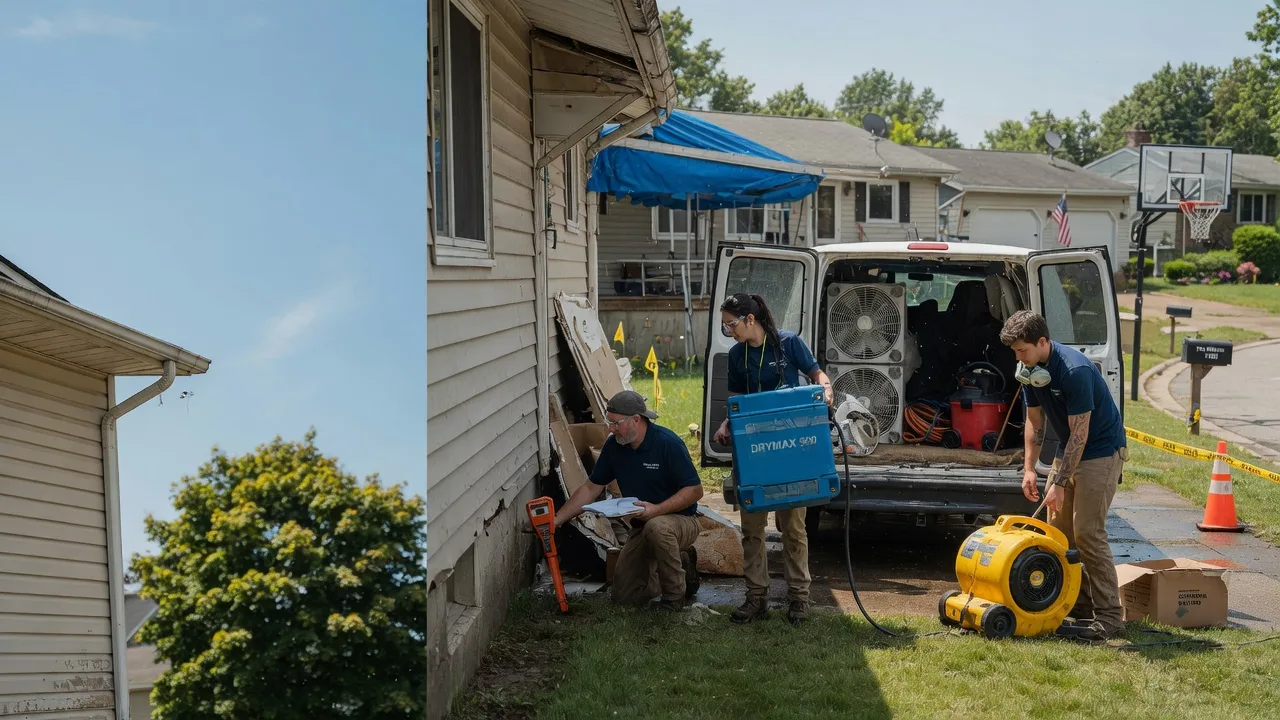 Ceiling Leak Cleanup in Clifford, MI near me